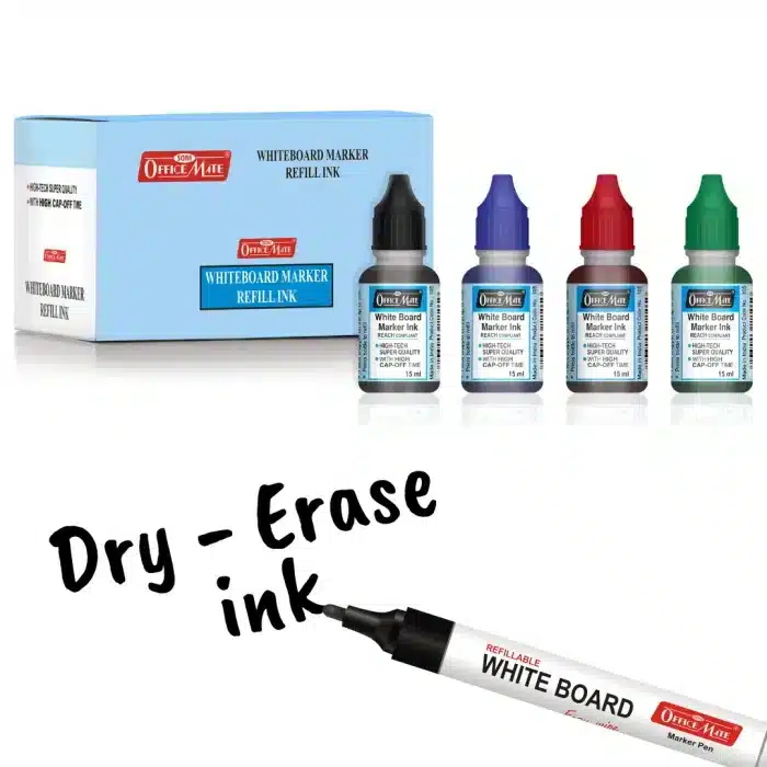 Whiteboard marker Ink 15ml - Pack of 10 pcs