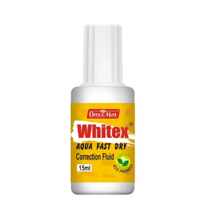 Whitex Correction Fluid 15ml - Pack of 12