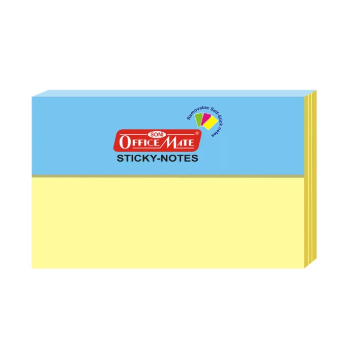 STICKY NOTEPAD PASTEL COLOUR (76 X 125) - PACK OF 1