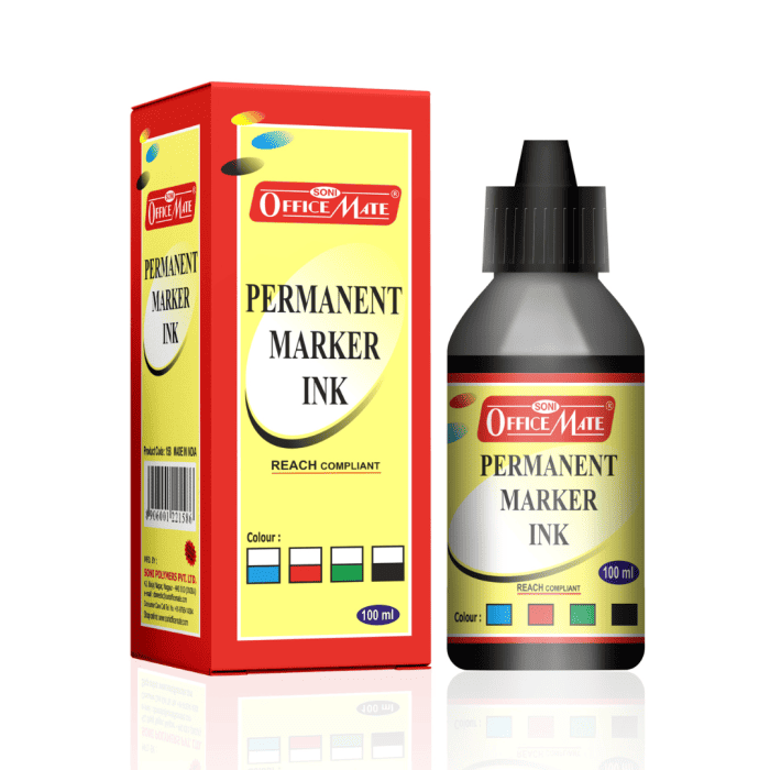 Permanent Marker Refill Ink 100ml in Pack of 10pcs