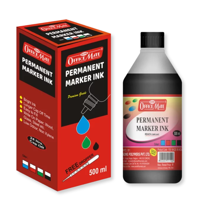 Permanent Marker Refill Ink 500 ML (Pack of 1)