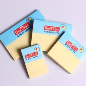 Soni Office Mate - Sticky NotePads Fluorescent 19 x 76 x 4 x 50 in Pack of 36pcs 2