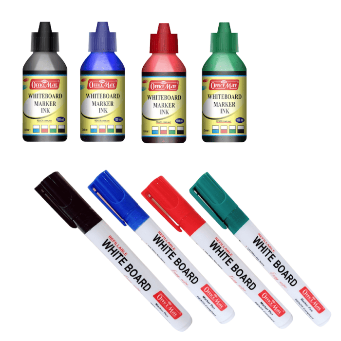 White Board Marker Refill Ink 100 ml - Pack of 10