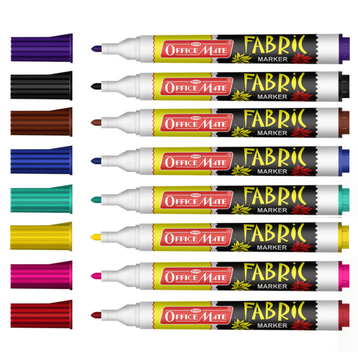 Fabric Marker in Pack of 8 Pcs PP Box