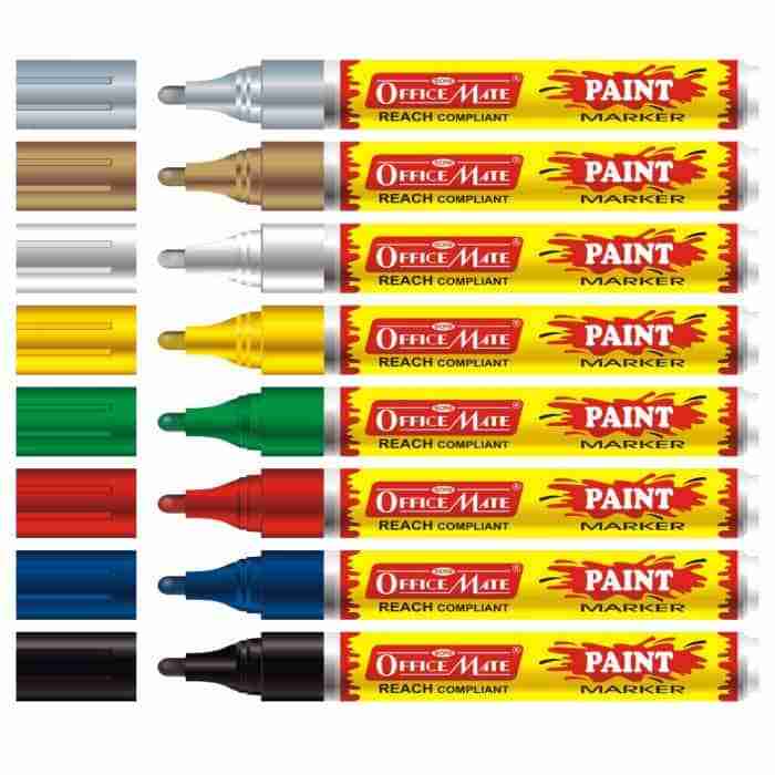 Paint Marker in Regular Colors - Pack of 8Pcs