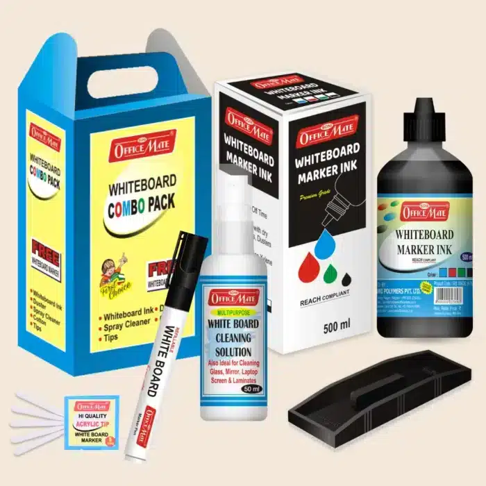 Whiteboard Marker - Duster - Ink Kit