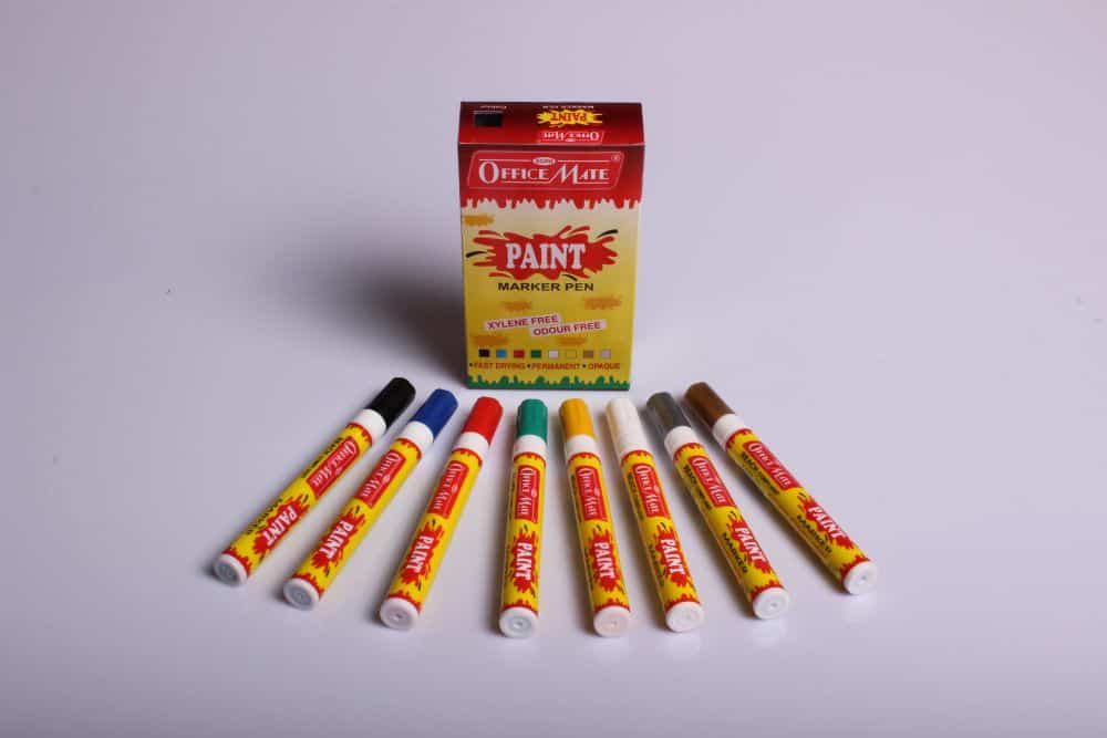 Soni Office Mate - Paint Marker Special Colors, Pack of 10pcs 1