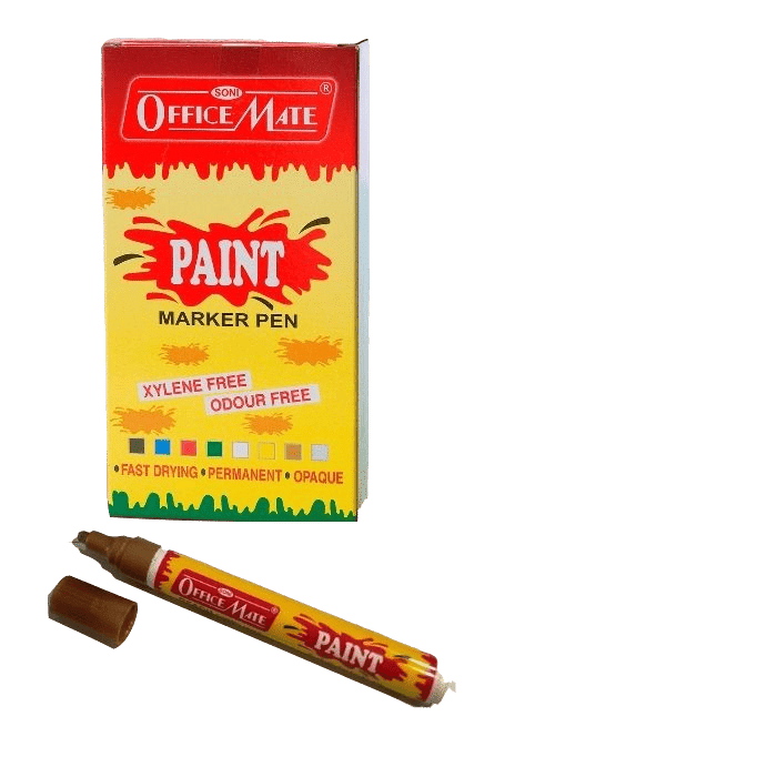 Paint Marker Golden - Pack of 10 pcs