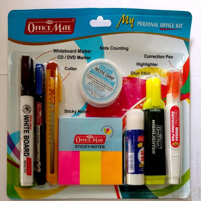 Soni Office Mate - Personal Office Kit in Blister Packing – Pack of 1