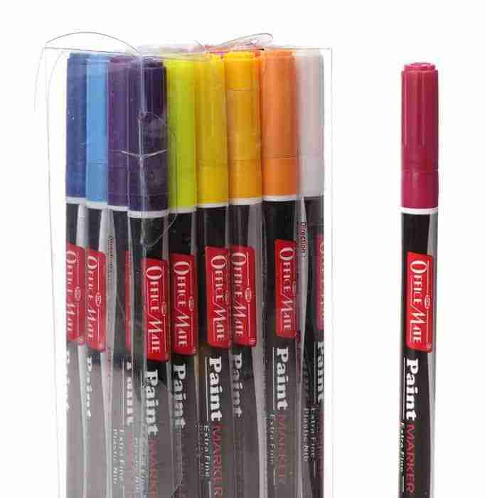 Fine Tip Paint Marker - Pack of 24 colors - pcs