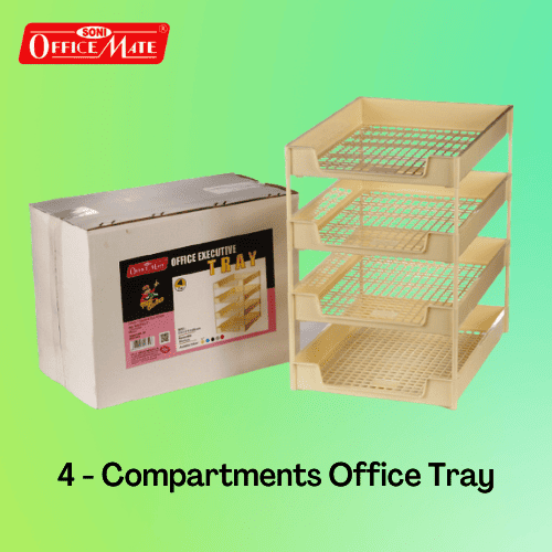 four-compartment-office-tray