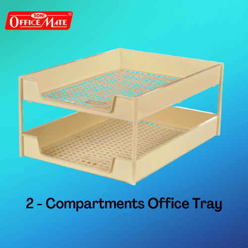 Two Compartment Office Tray