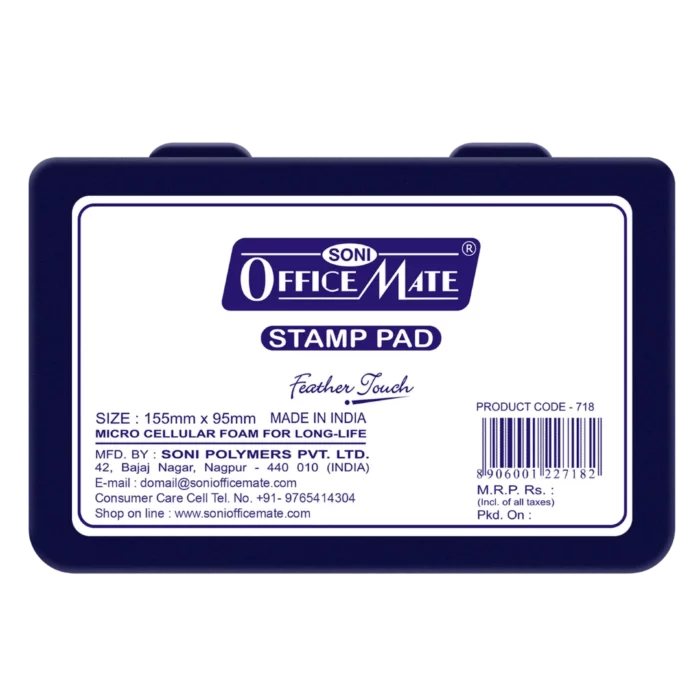 Stamp Pad - Violet, Long-Lasting Impressions, Quick-Drying Ink for Any Project