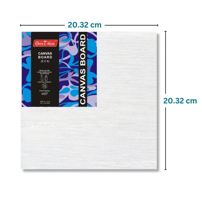 Premium Canvas (1pcs), Sturdy Surface for Vibrant, Long-Lasting Art